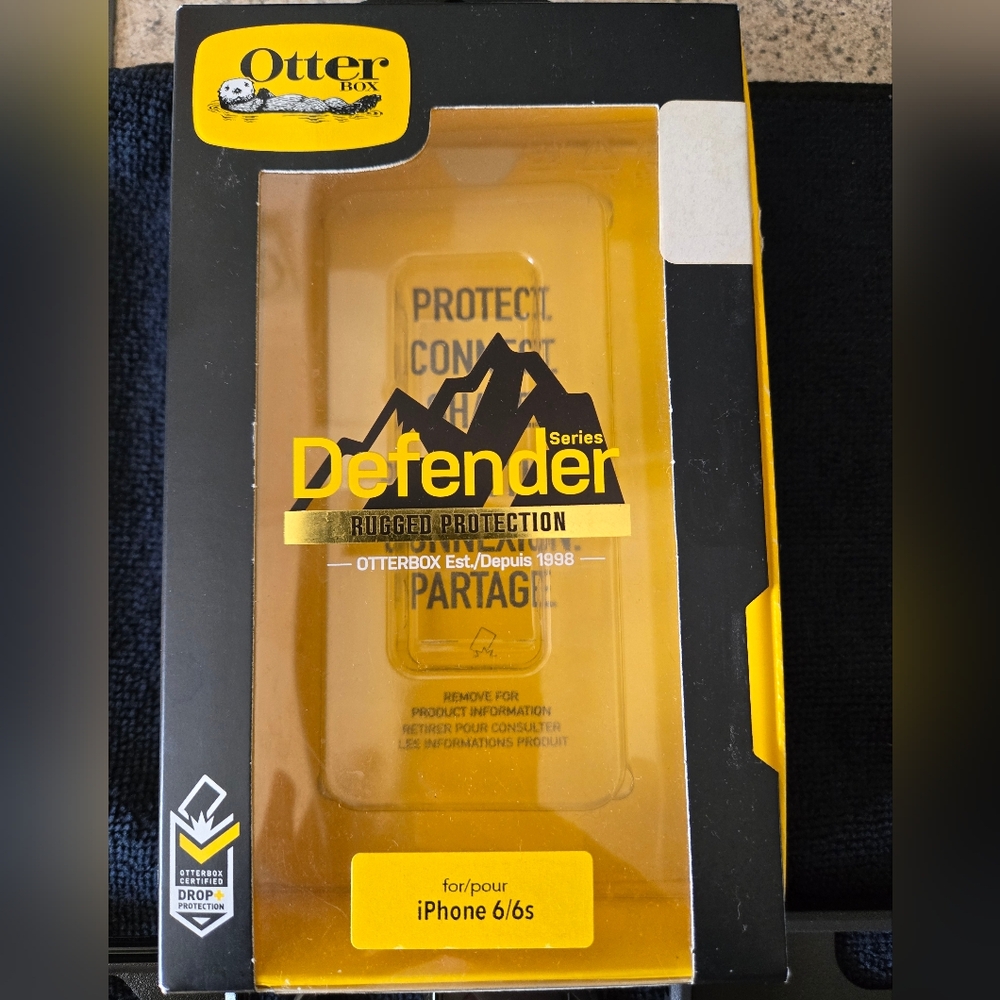 OtterBox Defender Series Case in Bold Yellow